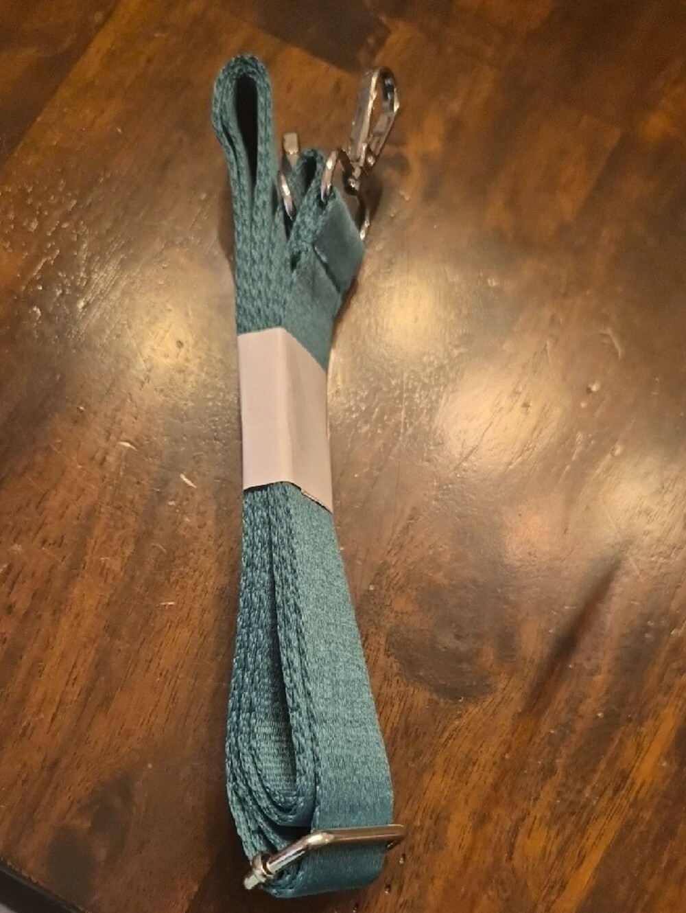 NWT Starbucks Mint Green Canvas Tote with Striped Handles - Picture 4 of 7
